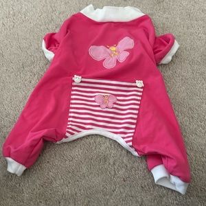 Dog pink size M pajamas
